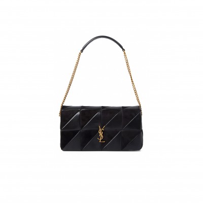 YSL JAMIE MEDIUM IN QUILTED LAMBSKIN AND SUEDE 515821COPP71000 (25*15*7.5cm)